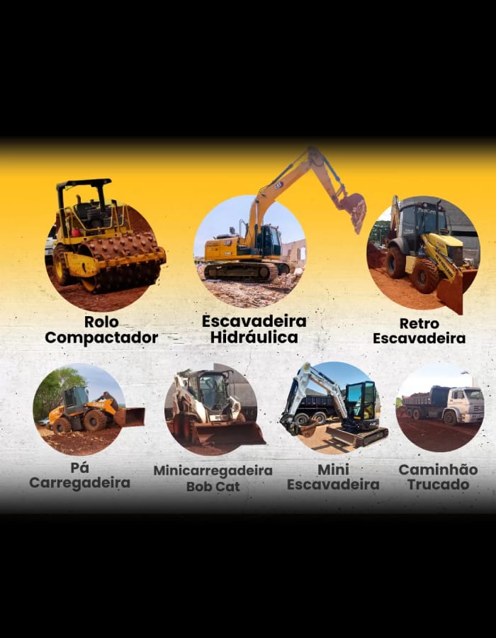 Locação de Equipamentos: